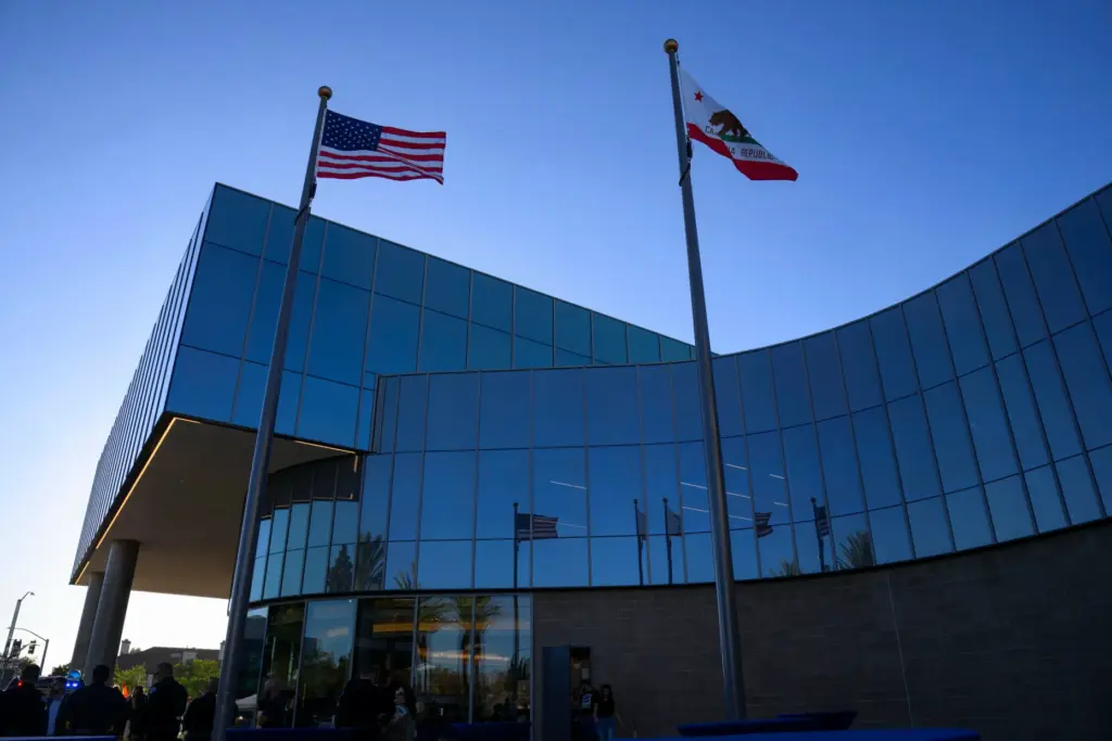 The new Garden Grove Public Safety Facility in Garden Grove...