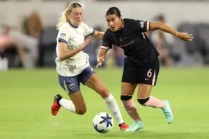 Angel City FC takes playoff fight to the road starting Sunday against Utah