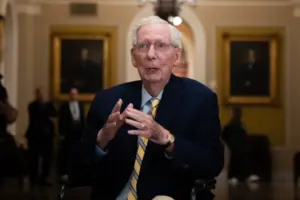 McConnell returns to the Senate for the first time since his June hospitalization