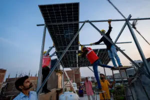 The Iran war is driving clean energy development. It’s not enough to help the planet, yet