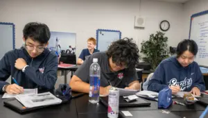 Orange County is popular with international high school students