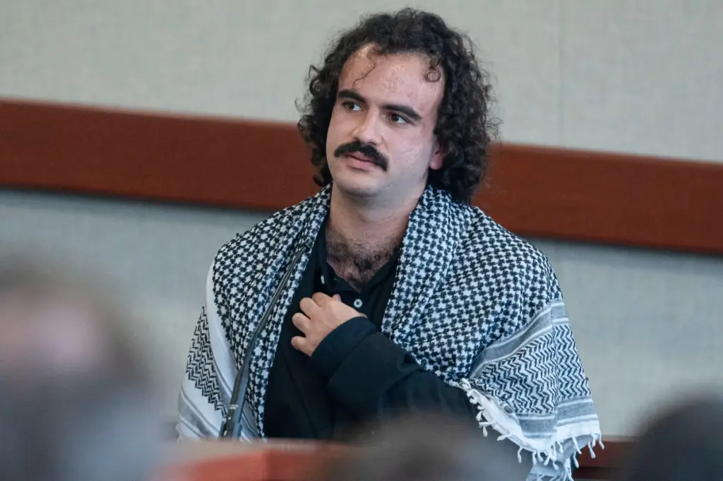 Tahseen Aliahmed testifies in court during Jason Eaton’s trial in...