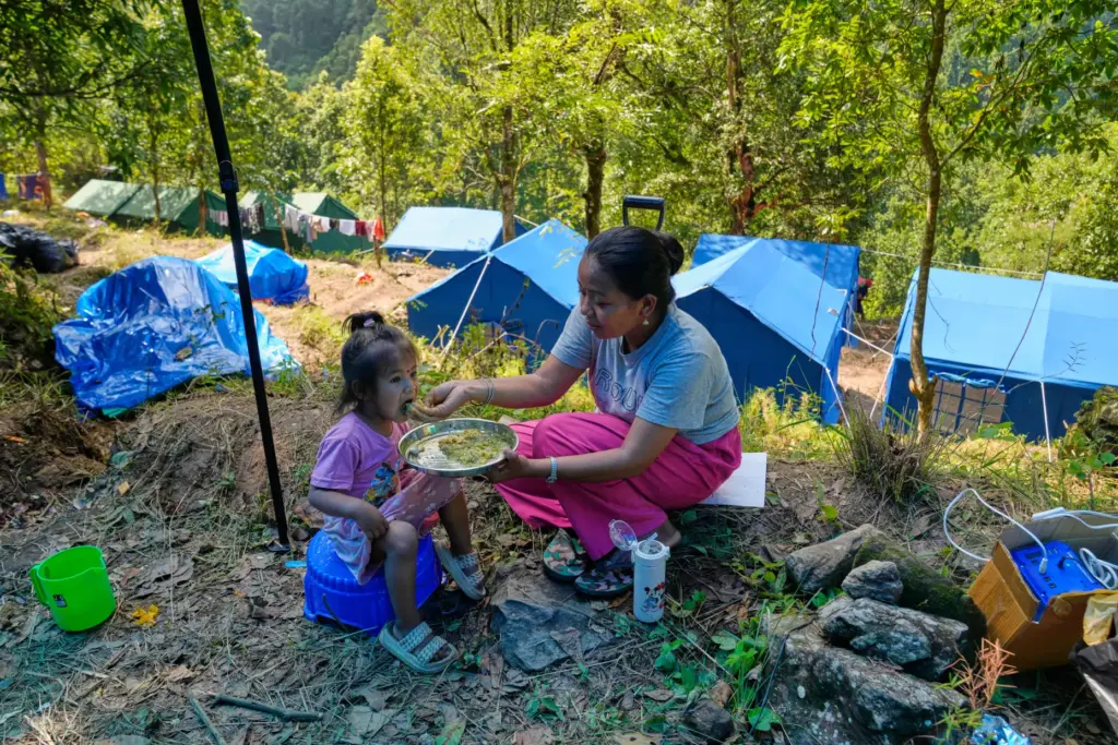 FILE – Parvati Taman, whose house was destroyed in recent...