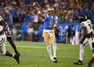 UCLA football outduels Purdue in high-scoring Big Ten opener