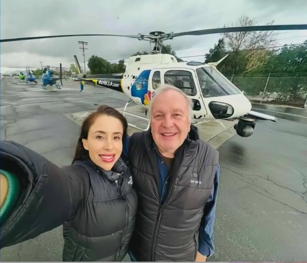 Reporter Eliana Moreno and pilot George Marciniw were killed in...