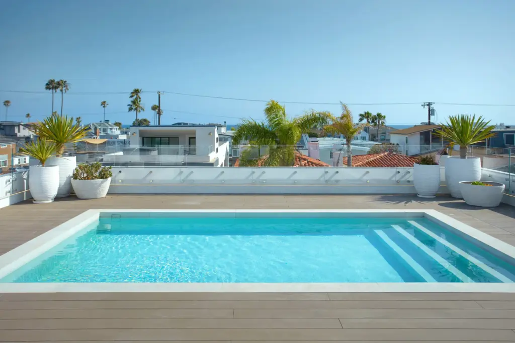 The rooftop pool. (Courtesy of The Smith Group)