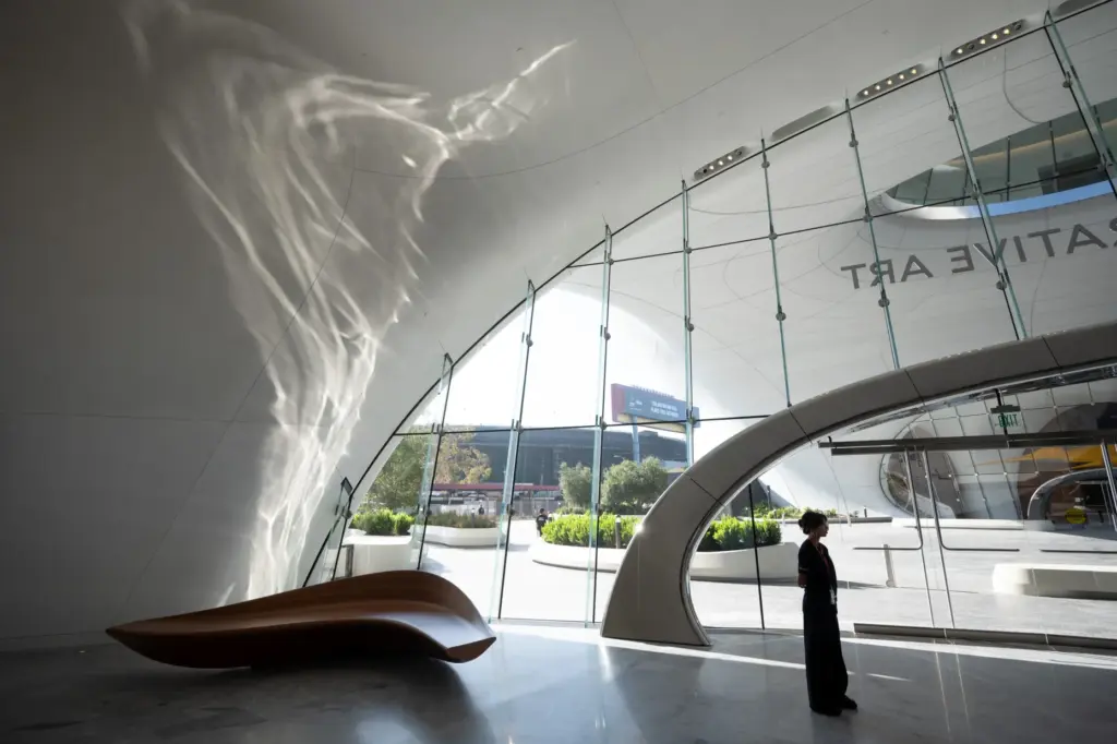 The Lucas Museum of Narrative Art, founded by George Lucas...