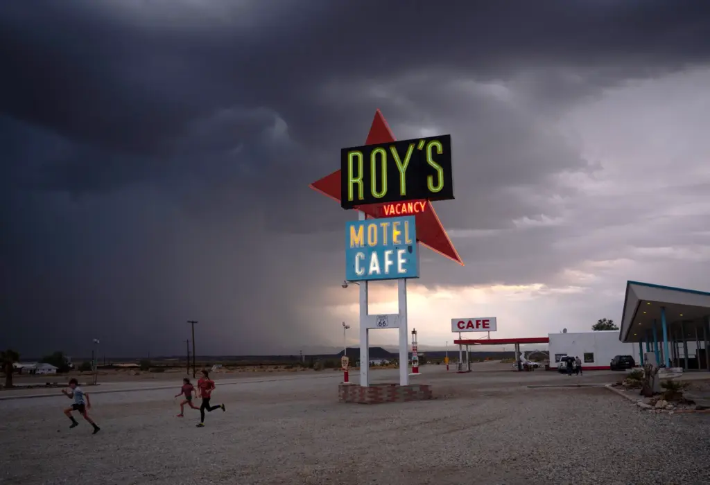 Roy’s Motel and Cafe, seen Tuesday, June 3, 2025, is...