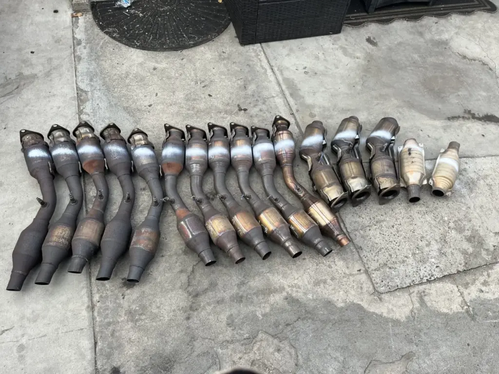 Five men were arrested and about $4.3 million worth of...