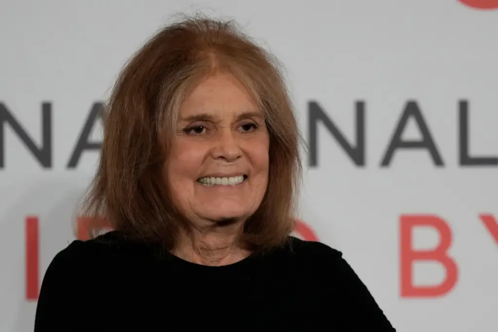 Gloria Steinem talks during the Forbes 30/50 Summit.