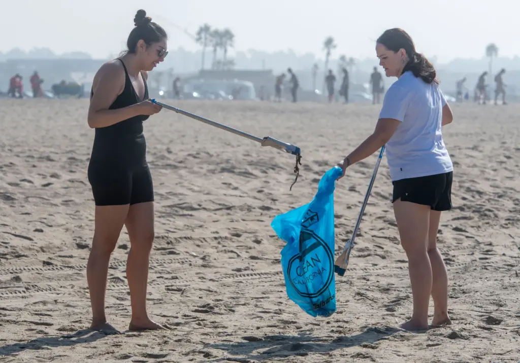 During the 41st annual California Coastal Cleanup Day on Saturday,...