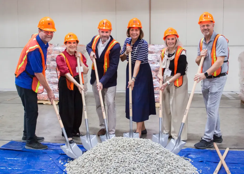 Second Harvest Food Bank of Orange County broke ground on...