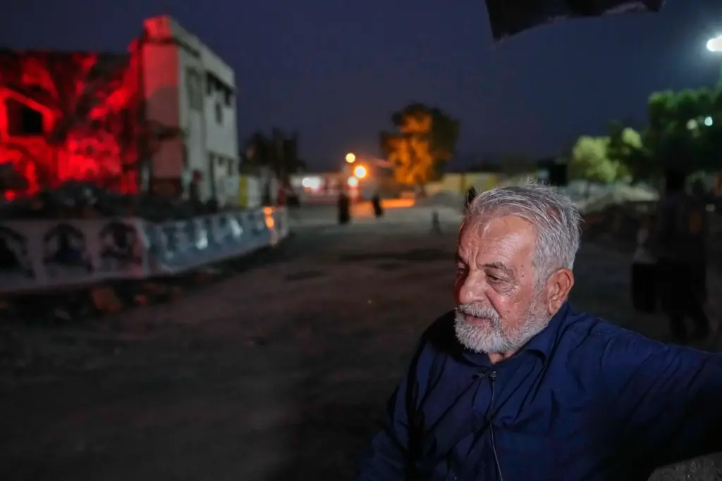 Heydar Sadeghi, whose 11-year-old grandson Hami and Hami’s mother, Neda...
