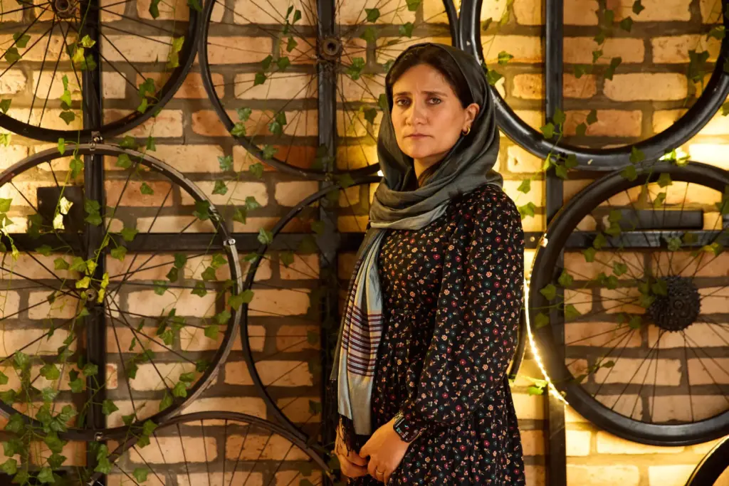 Shabana Basij-Rasikh poses for a photo in Rwanda.