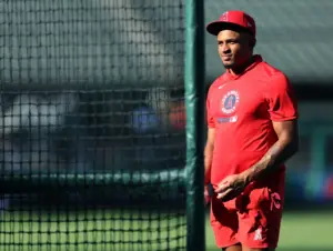 Angels give Christian Moore a day to work on adjustments