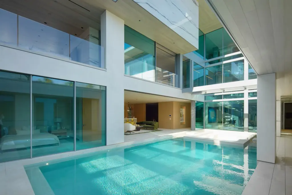 The lower-level pool. (Courtesy of The Smith Group)