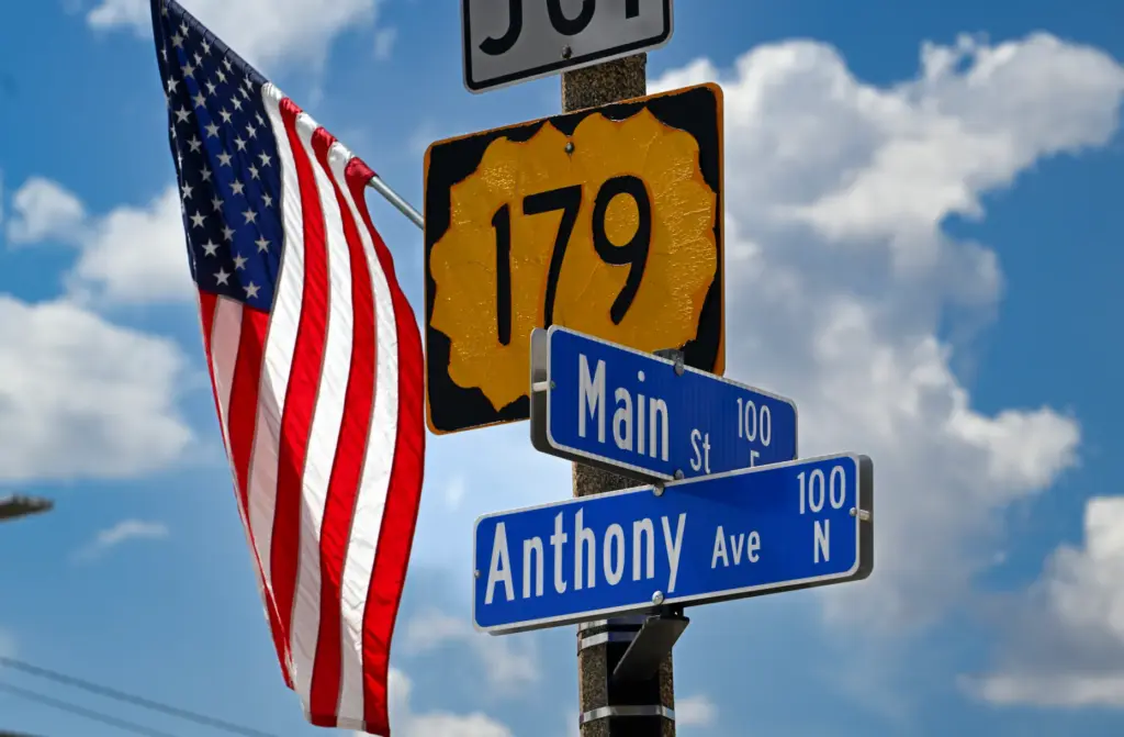 Main Street in Anthony, Kansas, on Sunday, September 6, 2026....