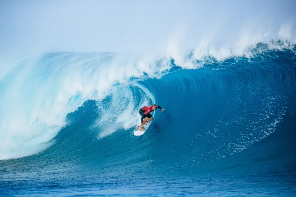 San Clemente’s Cole Houshmand won the Fiji Pro on Sept....