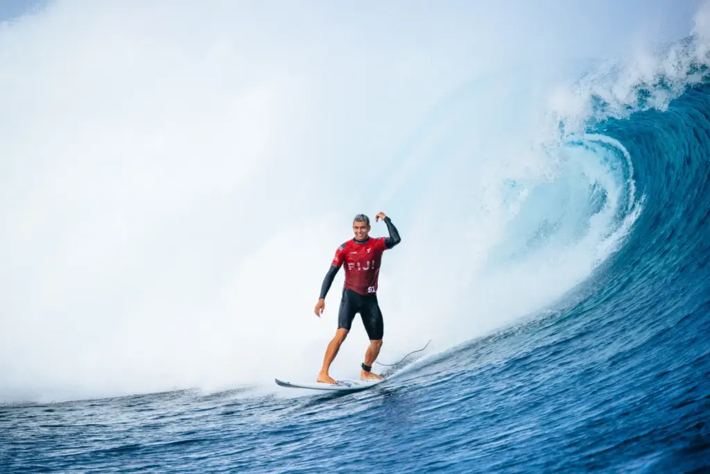 San Clemente’s Cole Houshmand won the Fiji Pro on Sept....
