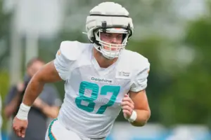 Chargers sign tight end Hayden Rucci to bolster depleted position