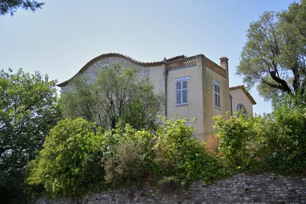 The Renoir Museum is pictured after thieves stole four valuable...