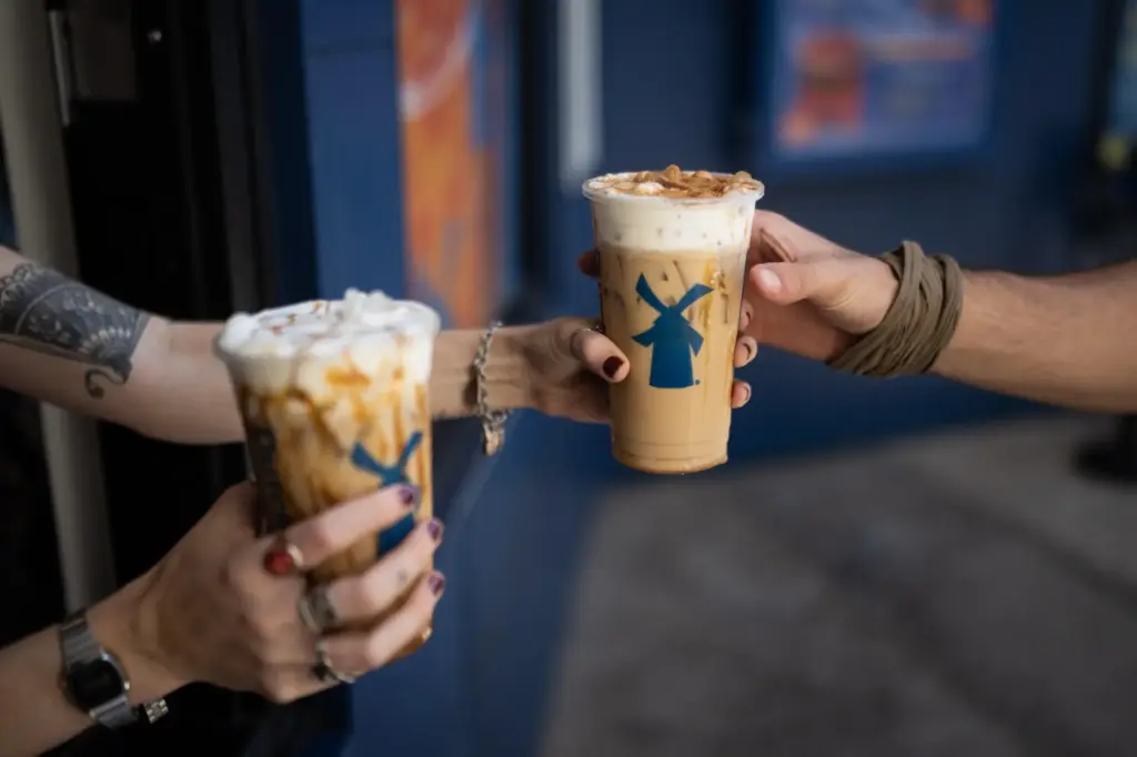 Dutch Bros drinks with Soft Top