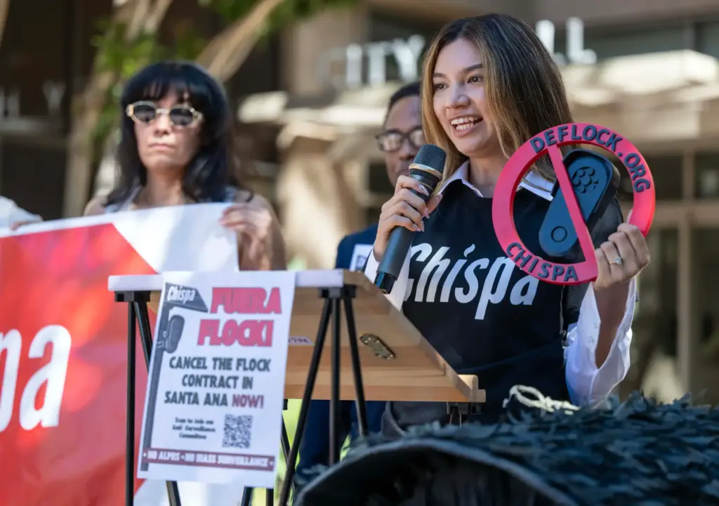Tanya Navarro, Organizing Director for Chispa, a community and political...