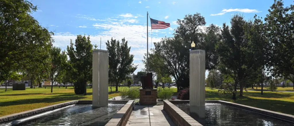 9/11 Memorial at the Liberty Garden in Wright Park in...
