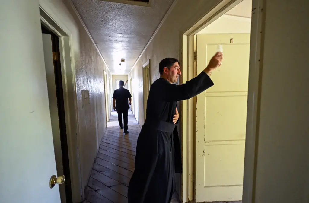 After Martin Latiff blesses a future House of Discernment on...