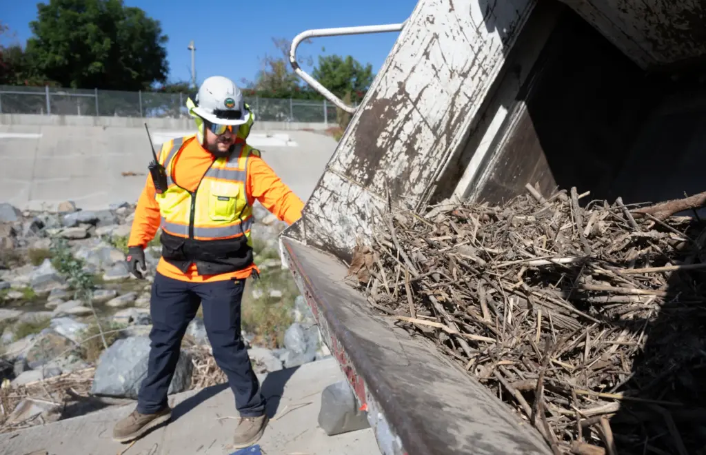 Vegetation cleared from the San Juan and Trabuco Creek flood...