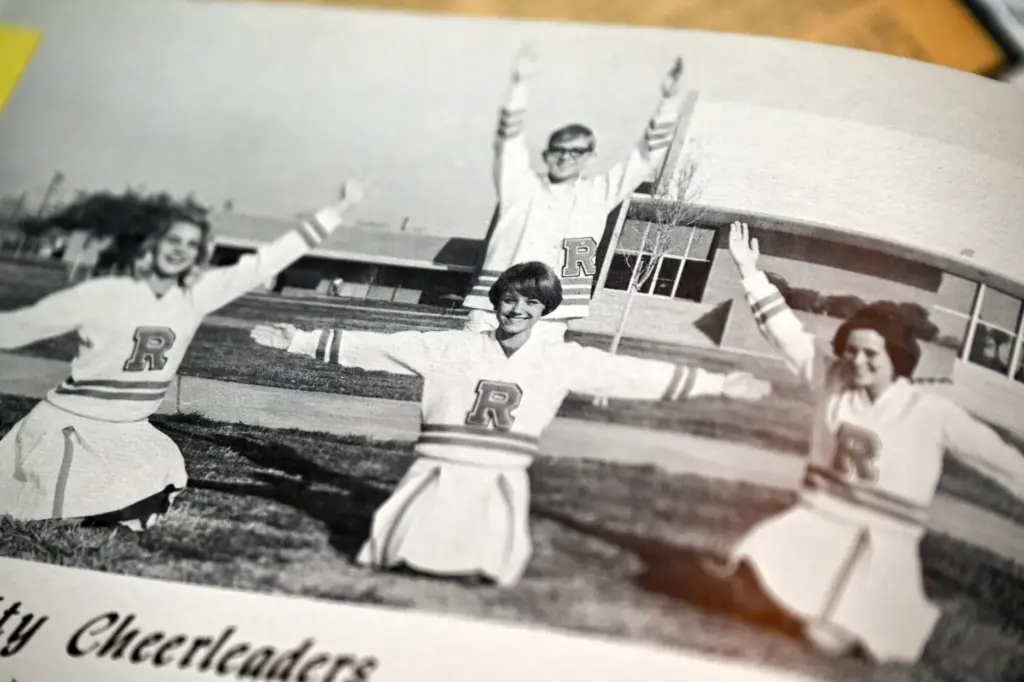 Cheri Jo Bates in her high school yearbook saved by...