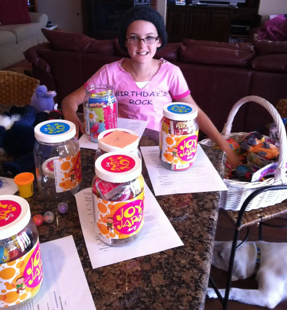 Jessie Joy Rees lost her own fight to cancer in...