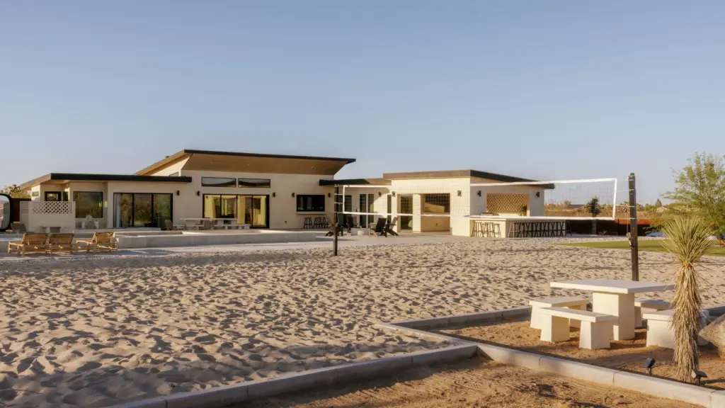 The Yucca Valley compound, which combines two house and resort-style...