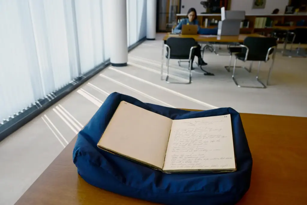 The handwritten manuscript for “Lift Ev’ry Voice and Sing,” originally...