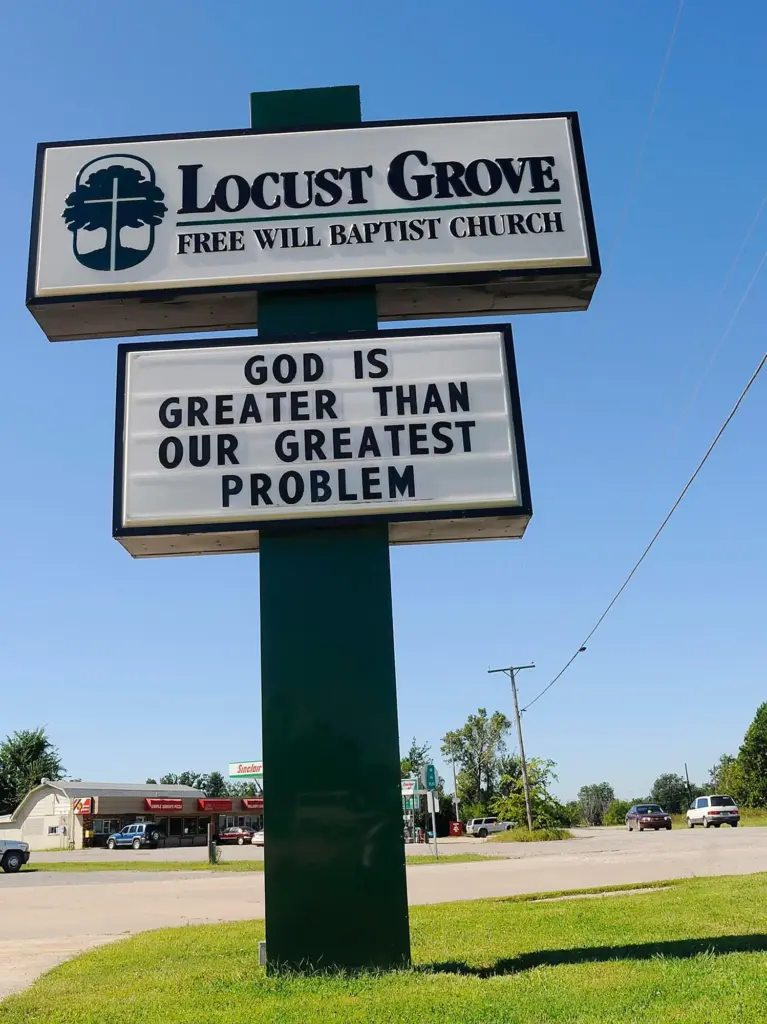 FILE — A positive message is displayed on the sign...
