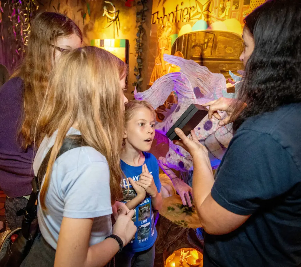 Amy Mitchell, executive director of the Museum of Make Believe,...