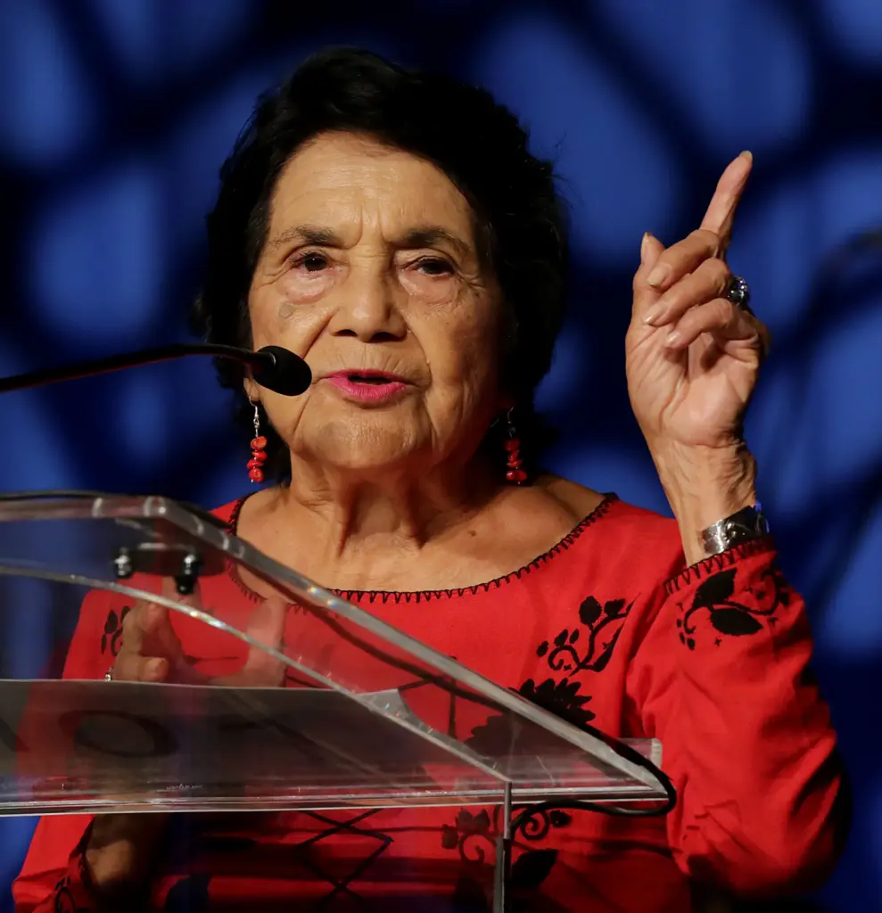 Dolores Huerta, founder and president of the Dolores Huerta Foundation...
