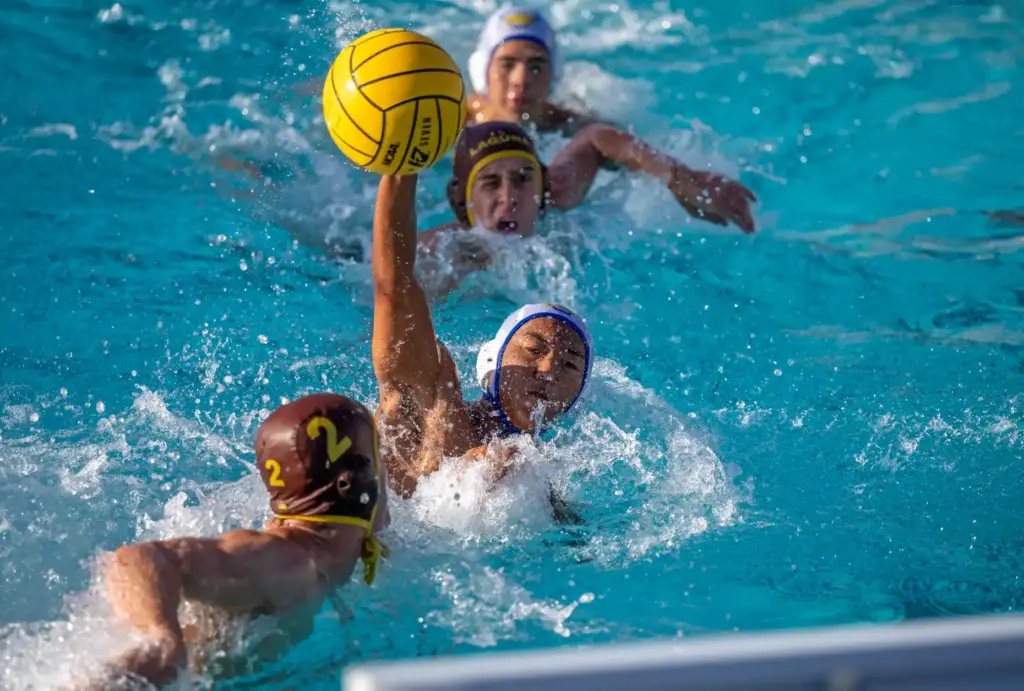 Valenciaâs Jaden Jin takes a shot on goal during a...