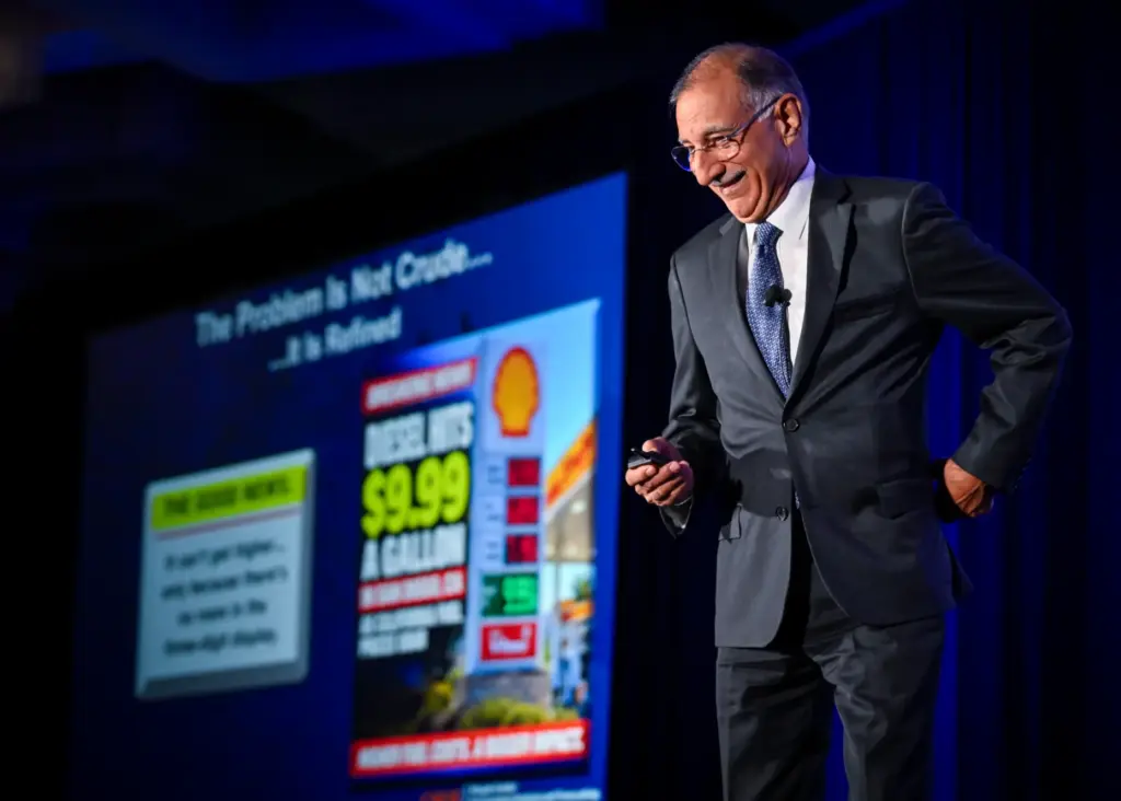 Anil Puri, economist and director of the Woods Center for...
