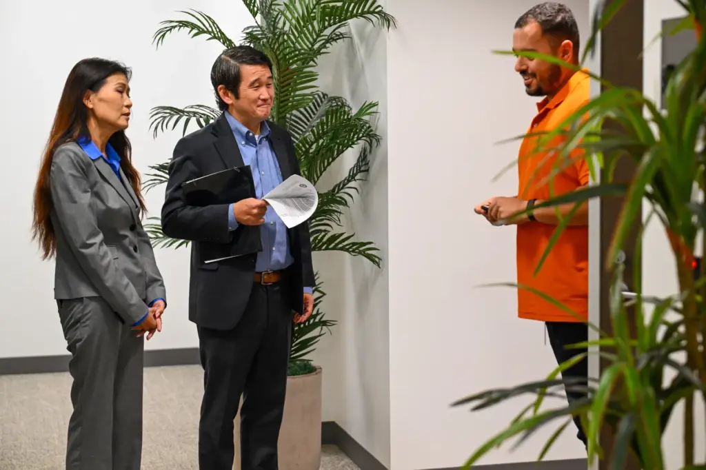 Irvine councilwomen Melinda Liu and Congressman Dave Min are denied...