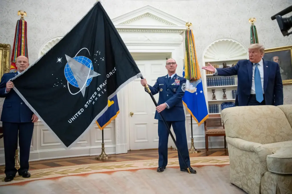FILE – Gen. John “Jay” Raymond, Commander U.S. Space Command,...