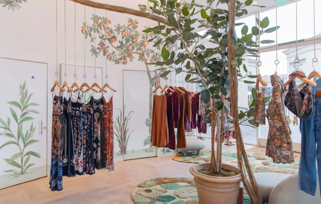 The Brazilian fashion brand Farm Rio opened on Oct. 10...