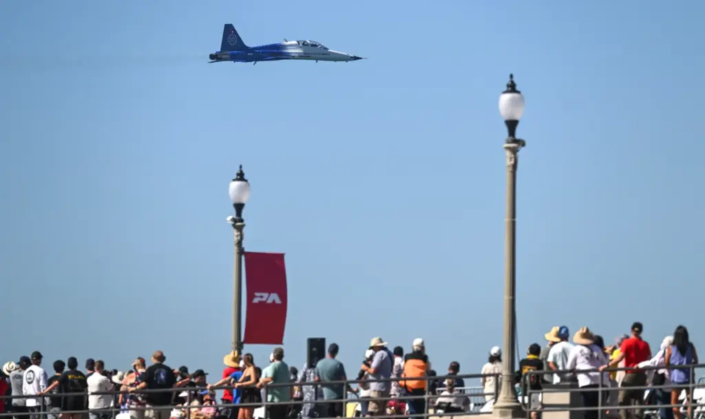 NASA Freedom 250 Jets, F-5 jets wearing special Freedom 250...