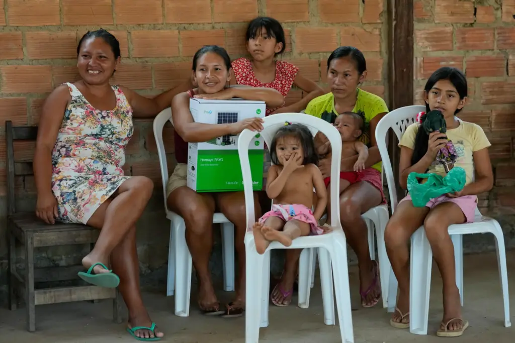 Daiana Arapiuns, who is part of the Arapium Indigenous group,...