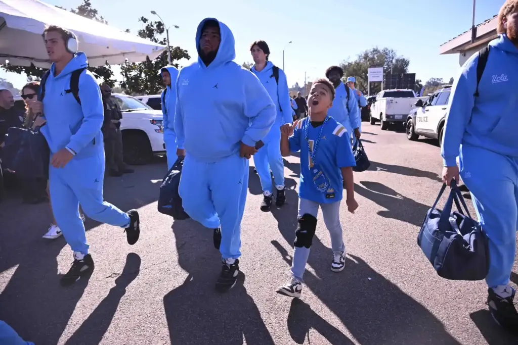 Jackson Berner, 12 years old, a patient at UCLA Mattel...