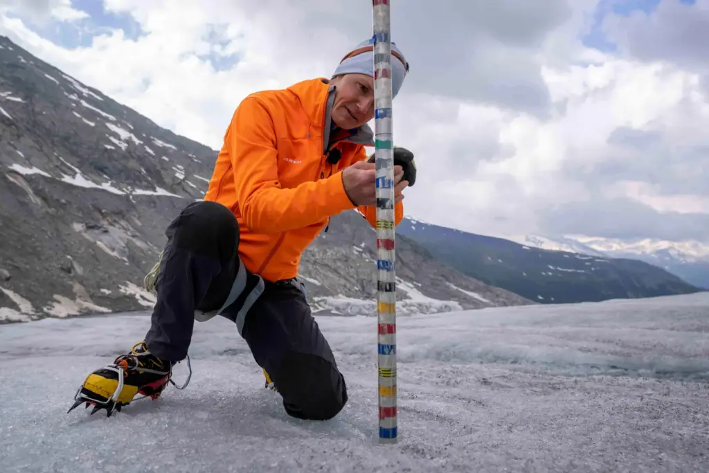 FILE – ETH (Swiss Federal Institute of Technology) glaciologist and...