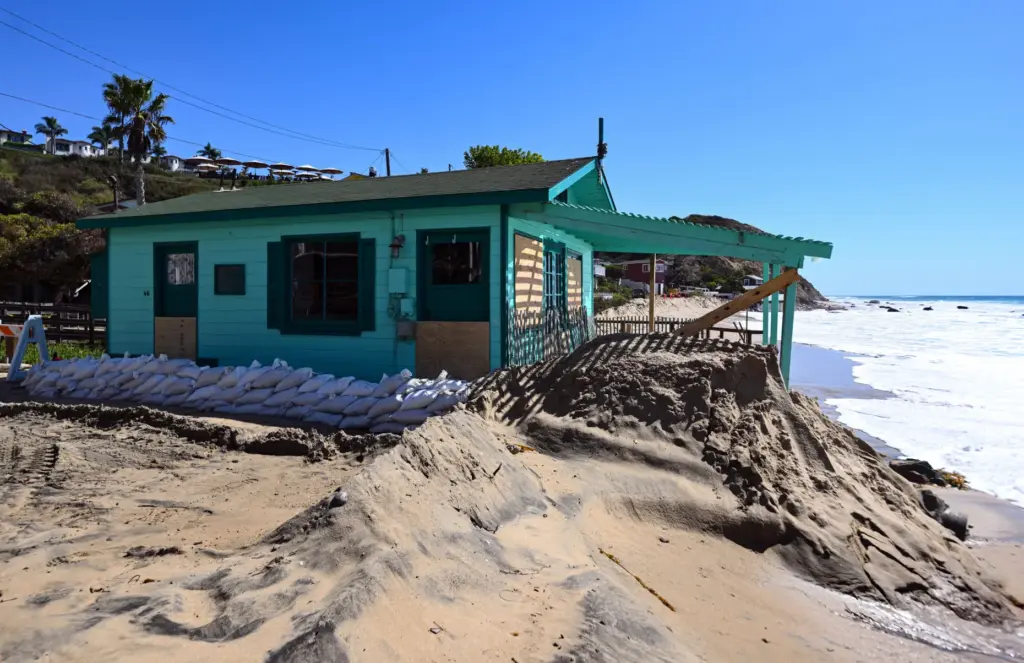 The Historic District at Crystal Cove in Laguna Beach, CA,...