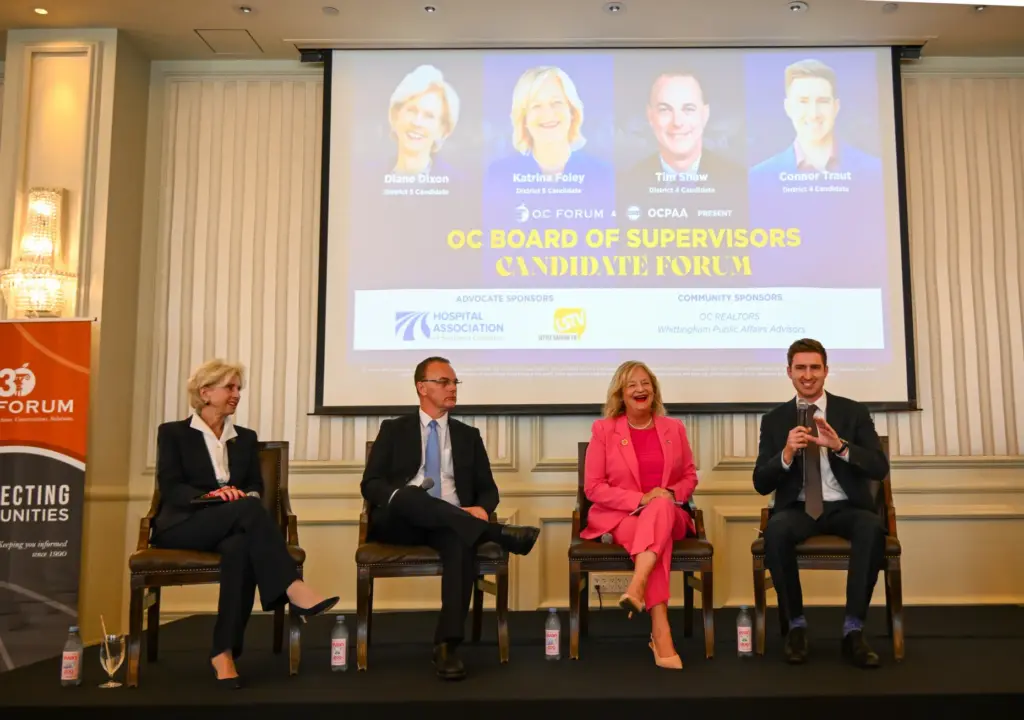 Orange County Board of Supervisors candidates for districts 4 and...