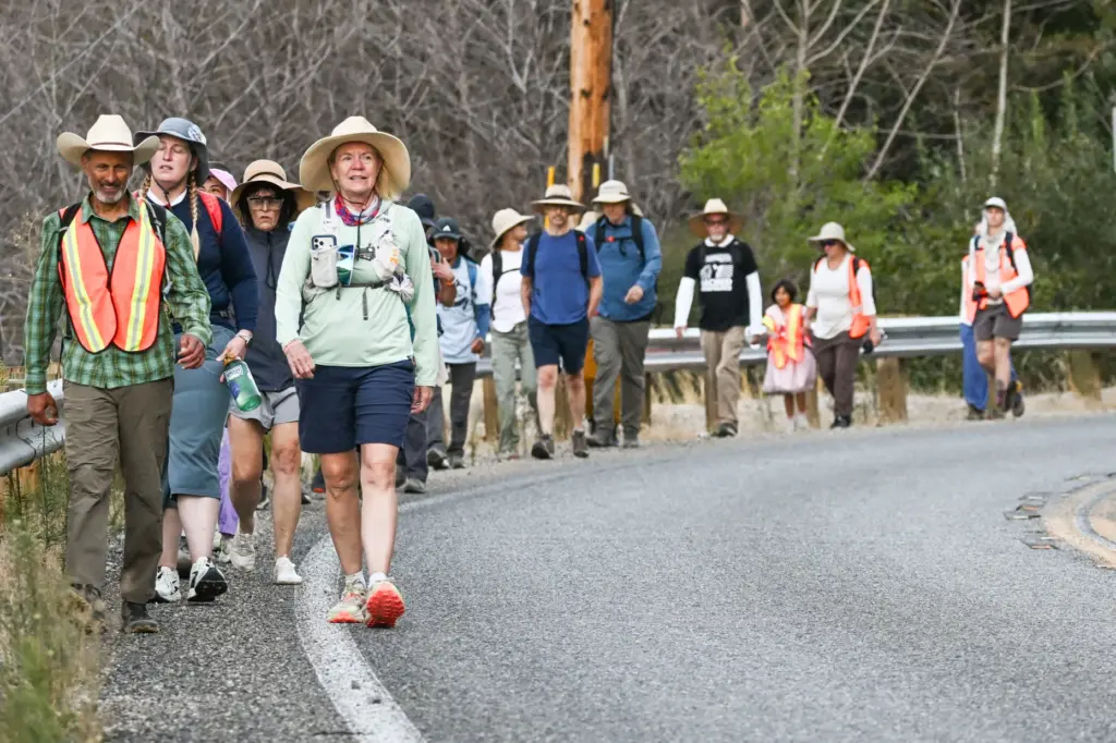 An interfaith group of clergy and members of the public...
