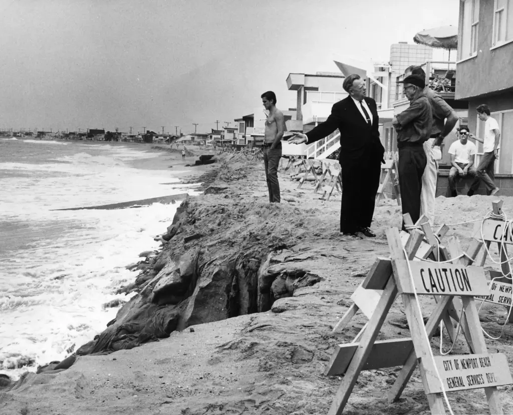 Beach erosion in Newport isn’t new. A photo in 1967...
